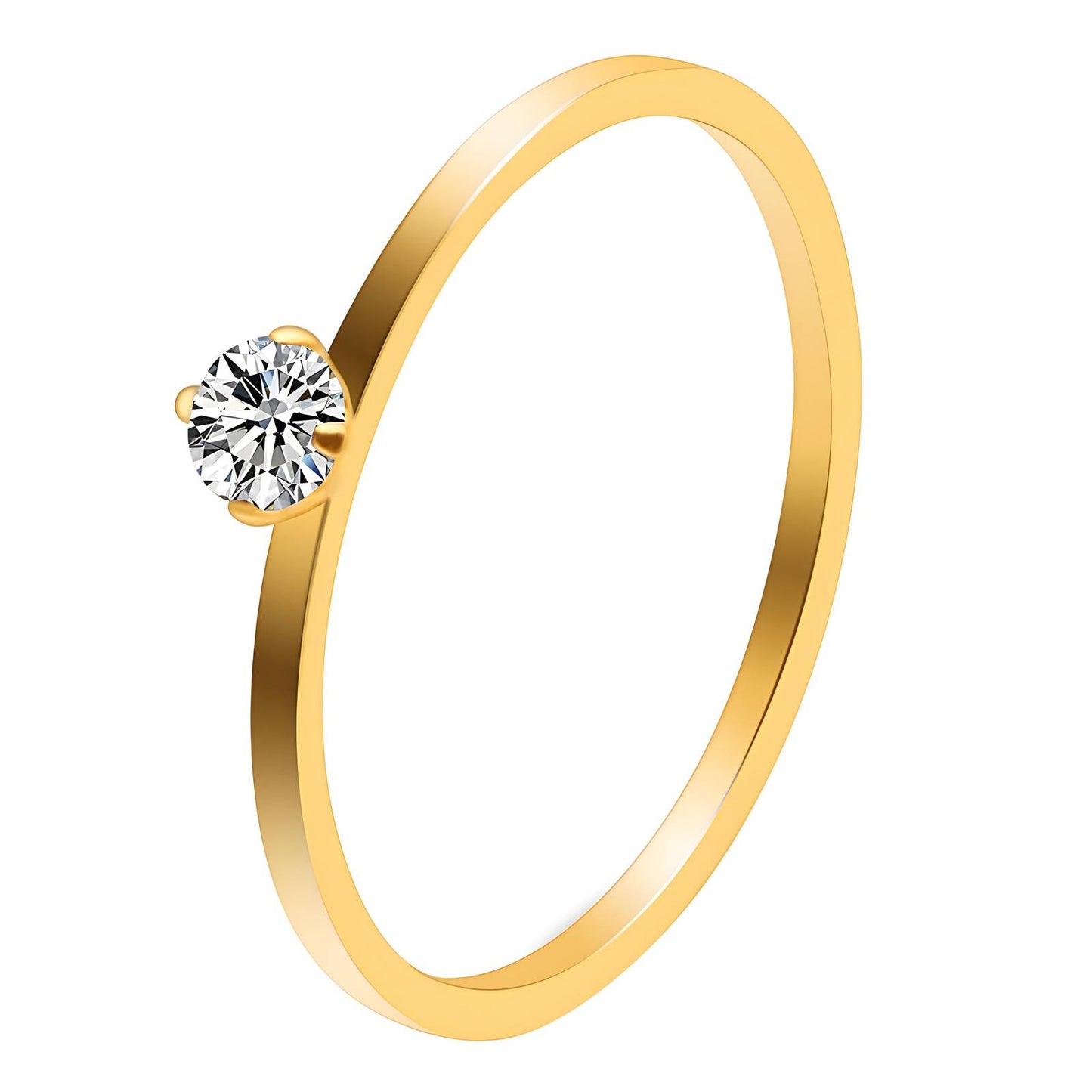 Diamant Ring- Klein